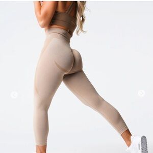 Barely worn authentic NVTGN Beige Contour Seamless Leggings